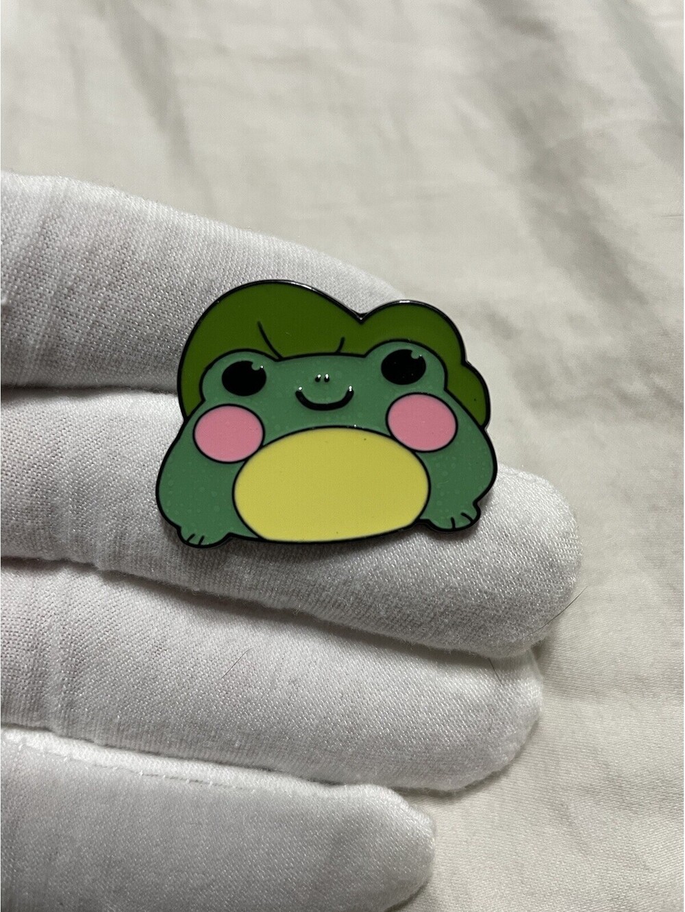 Kawaii frog enamel pin brooch anime cartoon cute funny